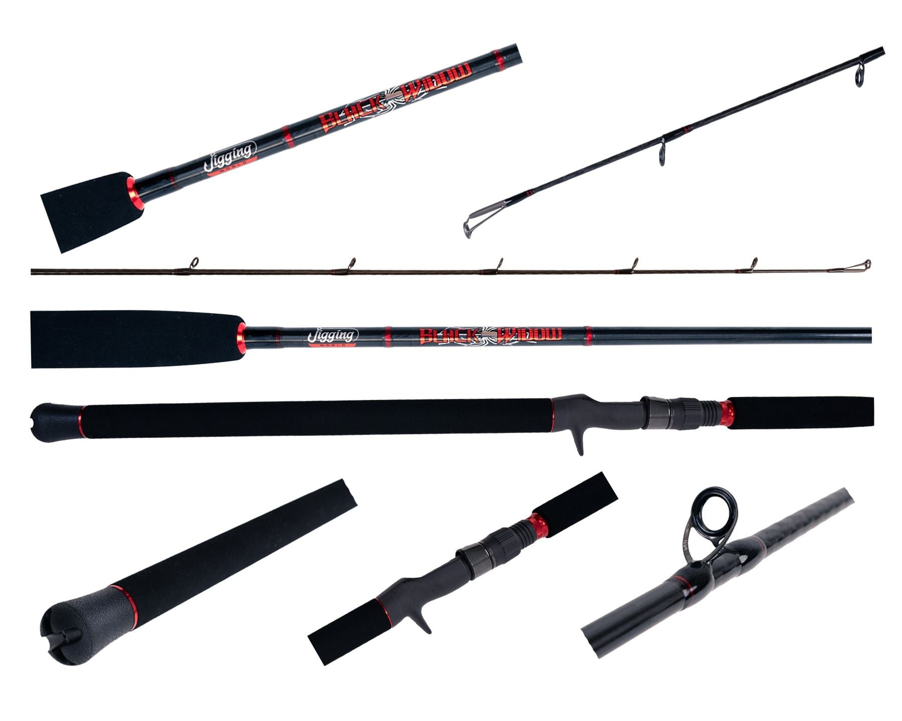 Jigging World Black Widow Rods - Jigging World