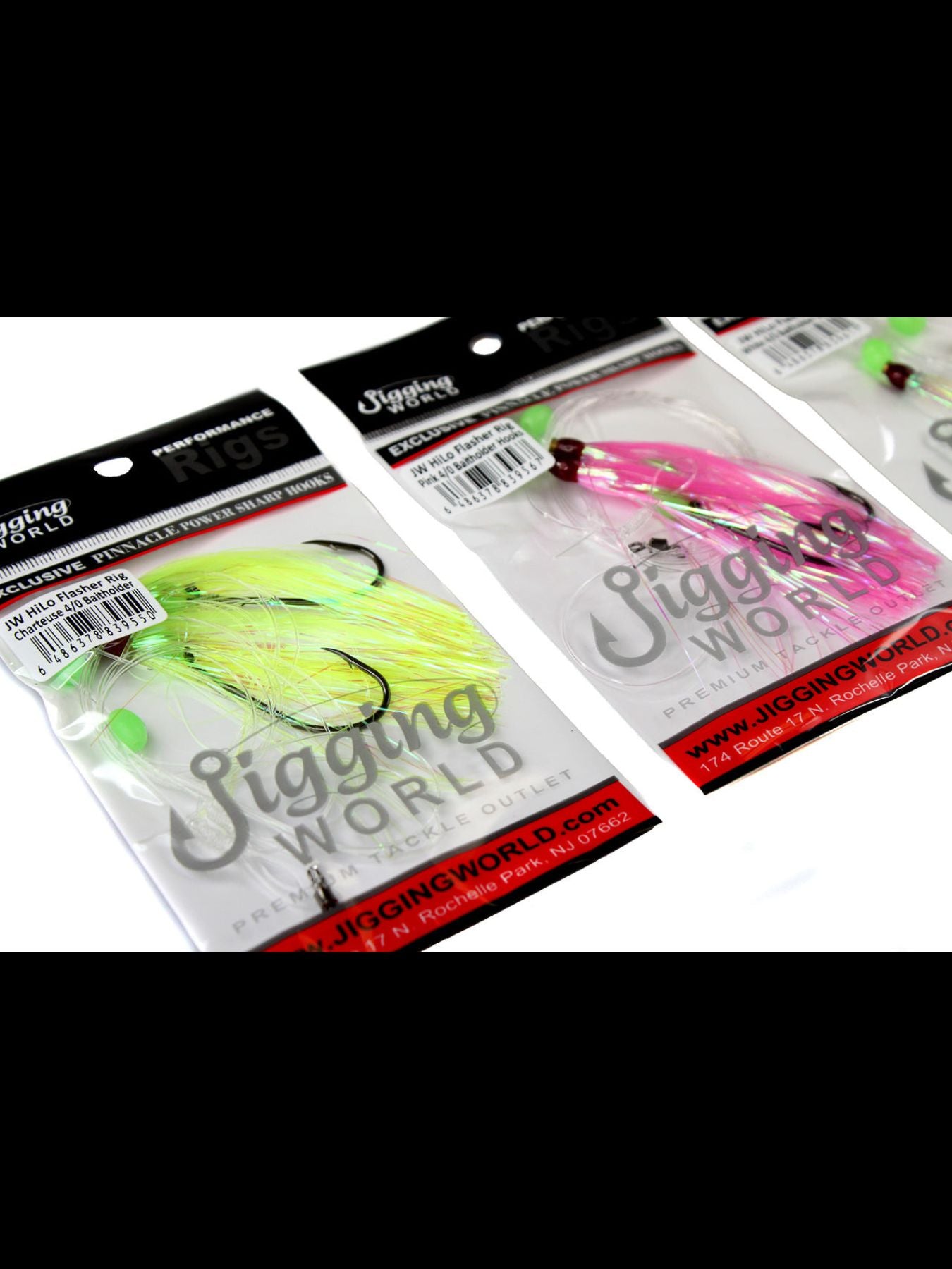 Jigging World Hi-Lo Flasher Rigs - Jigging World