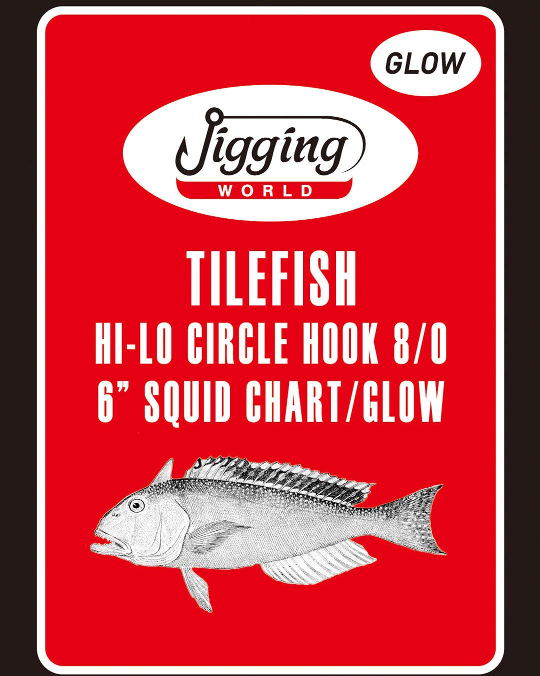 Jigging World Tilefish Hi-Lo Circle Hook Rigs