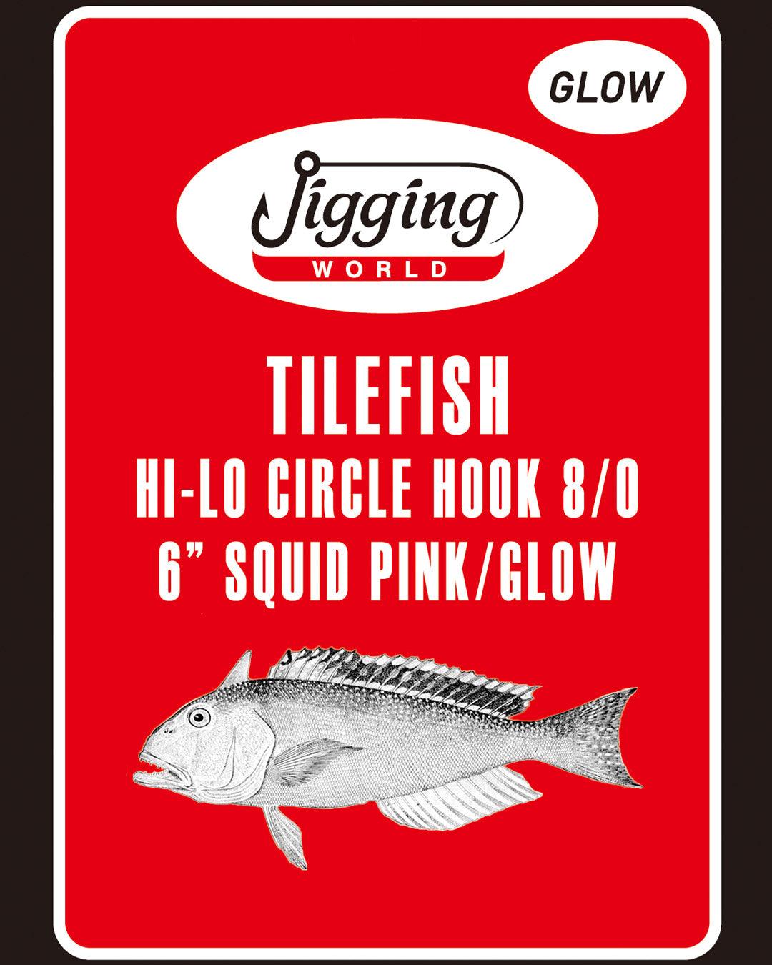 Jigging World Tilefish Hi-Lo Circle Hook Rigs